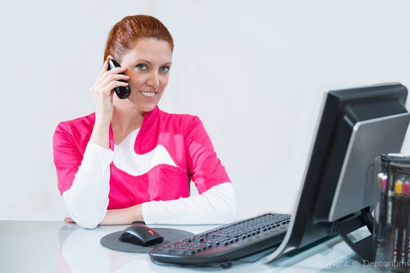 faq - our receptionist Martina